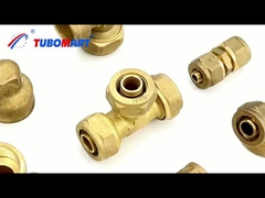 Полиэтиленовые скрещенные компрессионные фитинги с сертификацией ISO