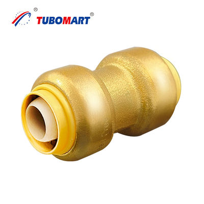 Никельно покрытые Pex подъемные фитинги Push Fit Fitting Pex Quick Connect Fittings
