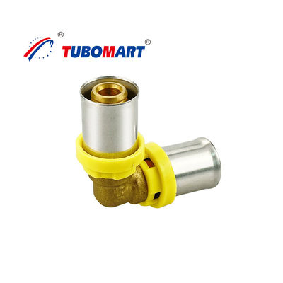 CW617N Бронзовая высокопроизводительная Pex Press Fittings PEX AL PEX Трубная прессовая фитинга