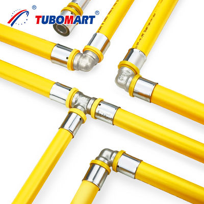 1/2 дюймовые прозрачные Pex Press Fittings Brass Pipe Press Fittings для гигиенического оборудования