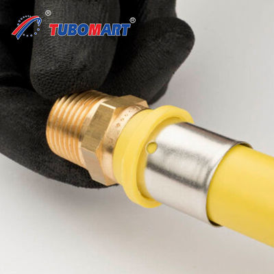 Tubomart настраиваемый природный газ PEX А трубные фитинги PEX AL PEX трубные фитинги латуни