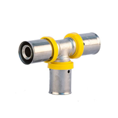 CW602N Фитинги для прессовых соединений для газовых PEX AL PEX труб ISO 9001 / ISO17484 сертифицированные