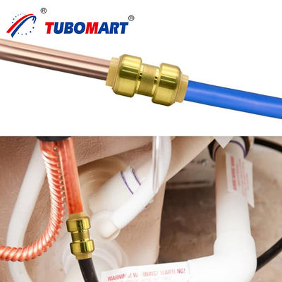 Tubomart OEM C46500 Push In Connect Pex Fittings для газовых и водопроводных систем