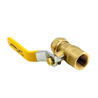 Сертификат SAI HPB58-3A Бронзовый шаровой клапан для газа для газовых клапанов PEX-AL-PEX
