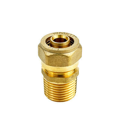 Сертифицированные крестовые фитинги Pex Straight Elbow Tee для систем водоснабжения