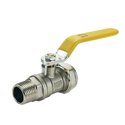 Tubomart OEM 1/4 латунный шаровой клапан ручной работы настраиваемая поддержка для газовой системы