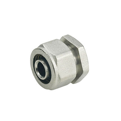 Фитинги для сжатия Pex из латуни или никеля для Pex Al Pex ISO17484-1/AS4176.8 Сертификат NPT/BSP Тип нитей