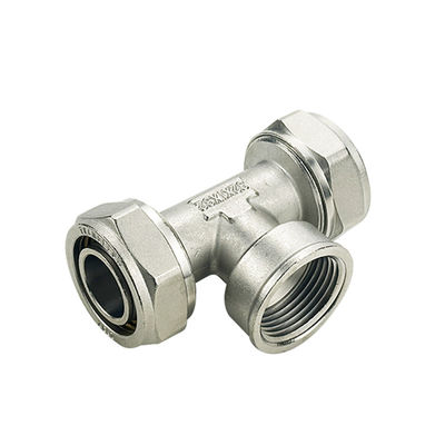 Сертифицированный ISO17484-1 Pex Tee кованые фитинги для крепежа латуни HPb 58-3A для сантехники