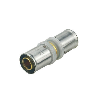 Поддержка на заказ OEM Pex Press Fittings для Pex Al Pex трубы и Pex трубы натурального латуни цвет и на заказ Для системы подогрева