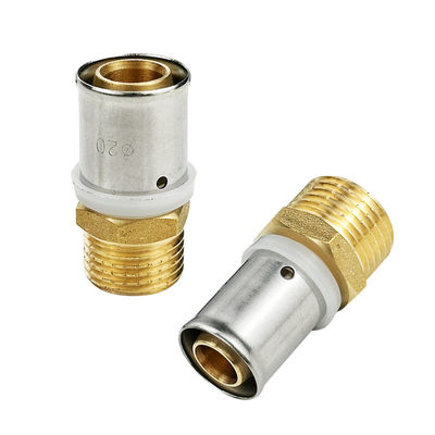 PEX сантехника латунь задница сварка трубы прессовые фитинги TH тип 20mm 32mm 40mm прессовые литья фитинги