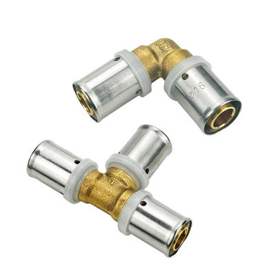 Бесплатный образец латуни Crimp Pex фитинга 3/4 дюйма PEX водопроводного соединителя локоть Tee Союз адаптер PEX трубные фитинги для газа