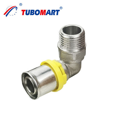 Tubomart Composite Aluminum Pex Al Pex Pipe Brass Copper Press Gas Fittings For GAS System (Алюминиевая композитная труба Pex Al Pex, медная труба и газовые фитинги для газовых систем)