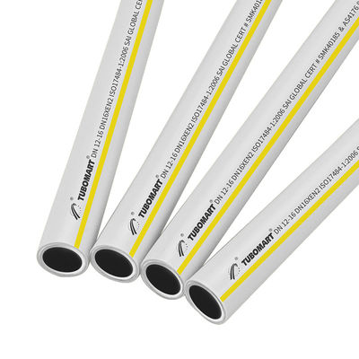 TUBOMART OEM PEX-AL-PEX Газопровод ISO17484 Многослойная PAP труба для отопления ГАЗОВОЙ системы 16-32 мм