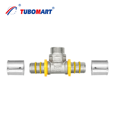 24 года опыта производства Pex Al Pex Press Fittings для газовой / водной системы OEM ODM поддерживается