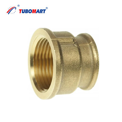 Горячая продажа TUBOMART OEM Factory Direct Brass BSP Fittings Nickel Plated Double Female Straight Union Водопроводные решения